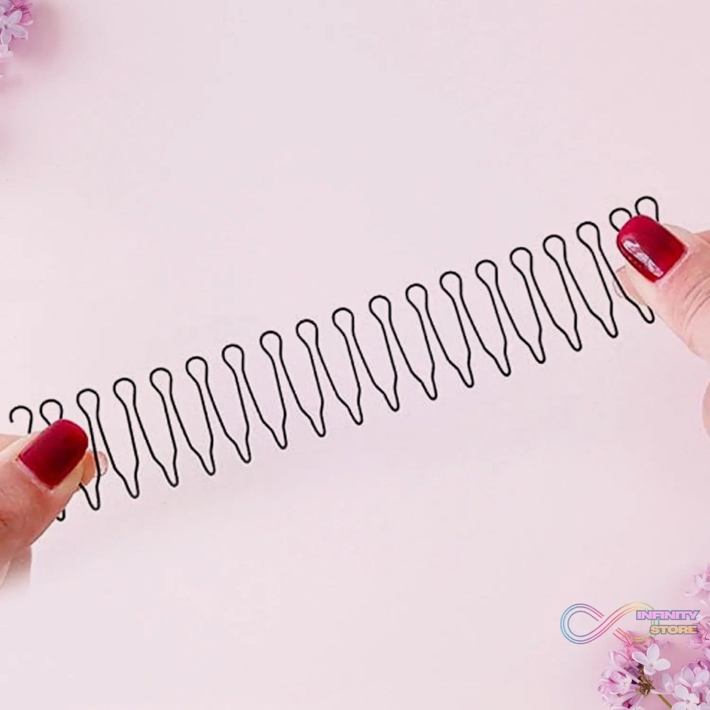 Small Hair Finishing Fixer Styling Tool for Women Girls (1 Pc) - infinityexculsivestore.com