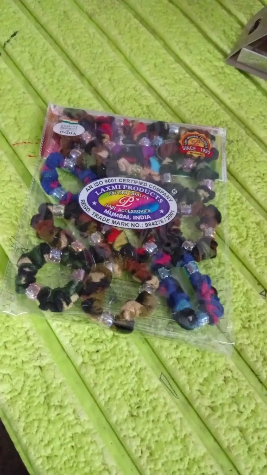 Small Hair Rubber Bands (Pack of 1 / Multicolour / Design) - infinityexculsivestore.com