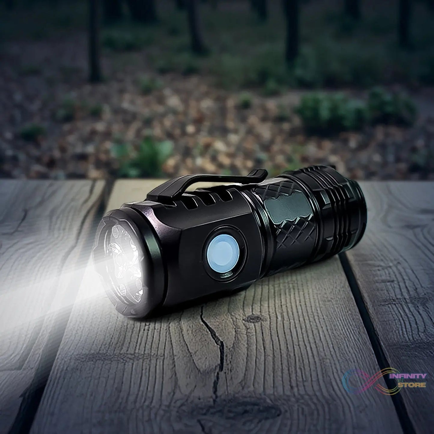 Small LED Torch, 5 Lighting Modes (1 Pc) - infinityexculsivestore.com