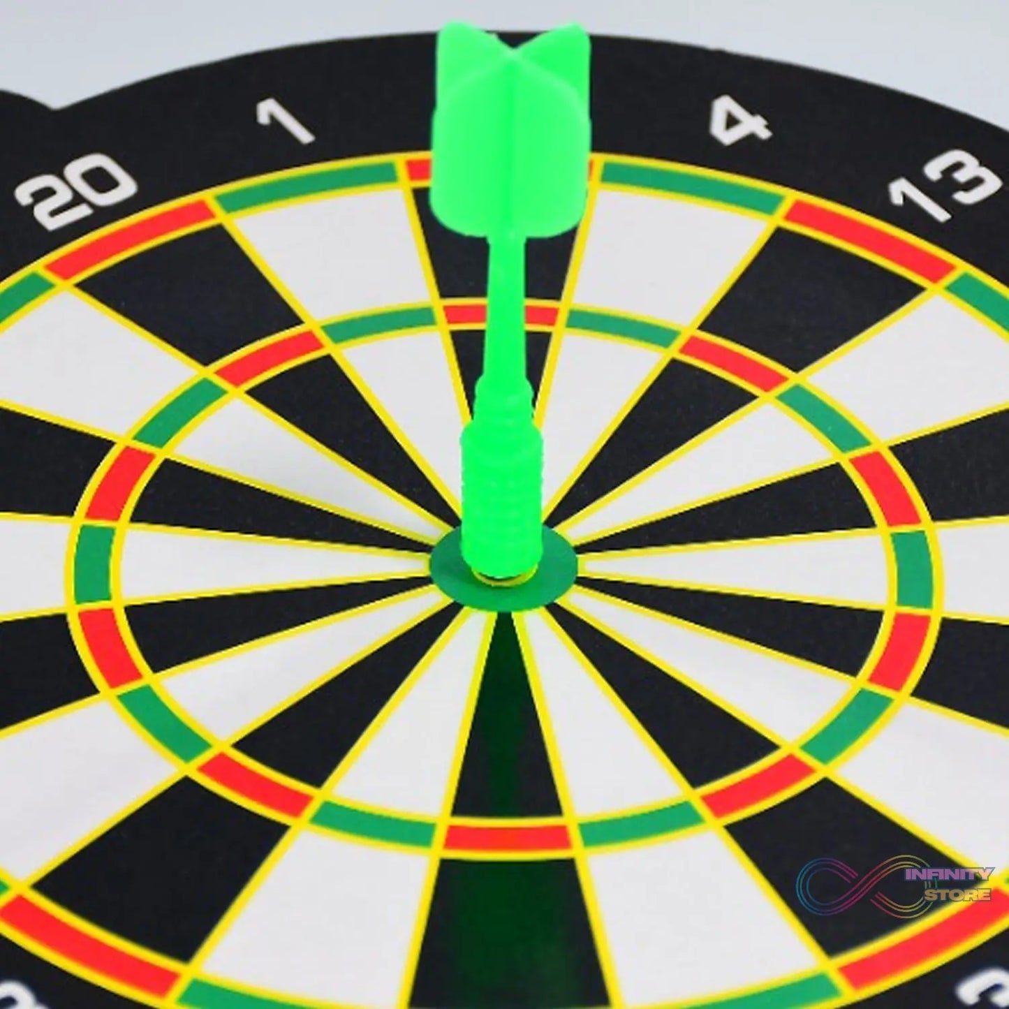 Magnetic dartboard game set for home use