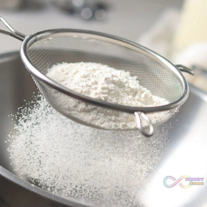 Small Mesh Strainer With Handle Stainless Steel Oil Straine, Mesh Sieve Strainer (1 Pc) - infinityexculsivestore.com