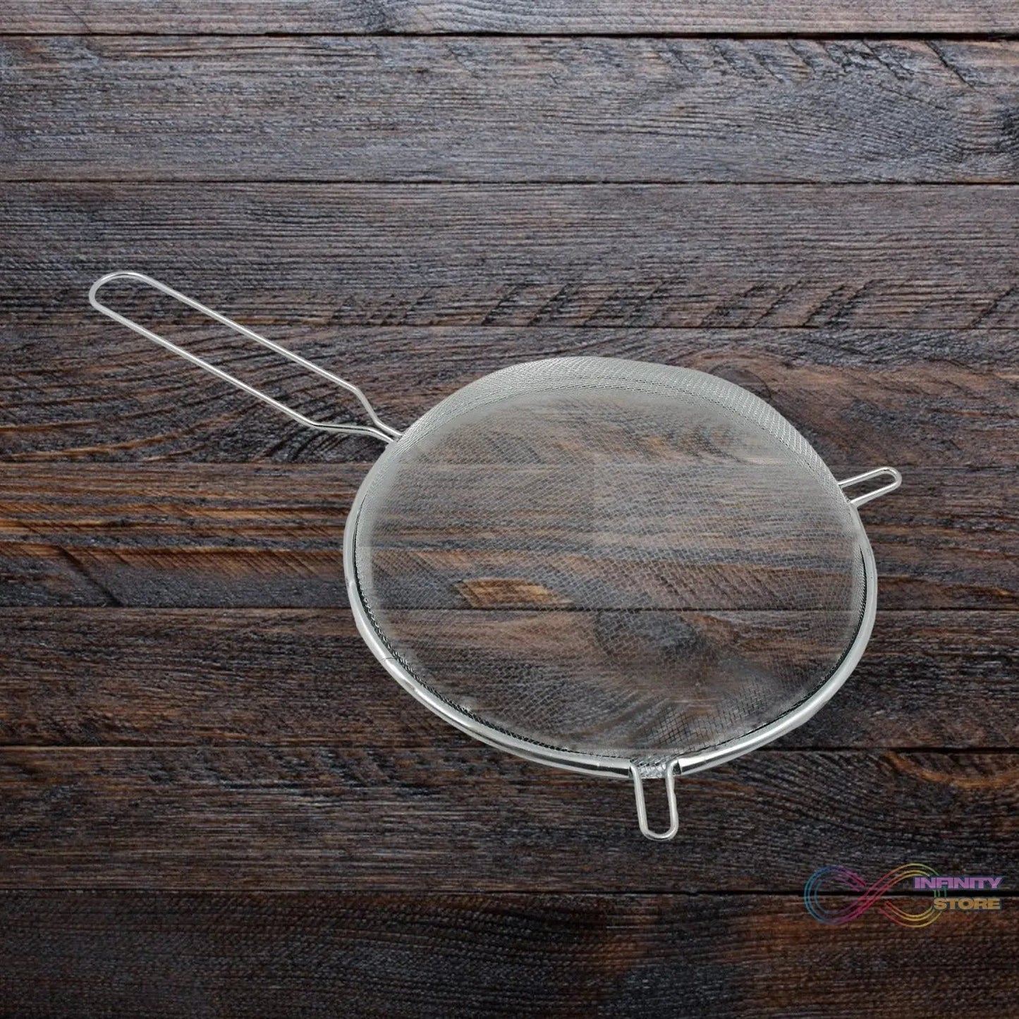 Small Mesh Strainer With Handle Stainless Steel Oil Straine, Mesh Sieve Strainer (1 Pc) - infinityexculsivestore.com