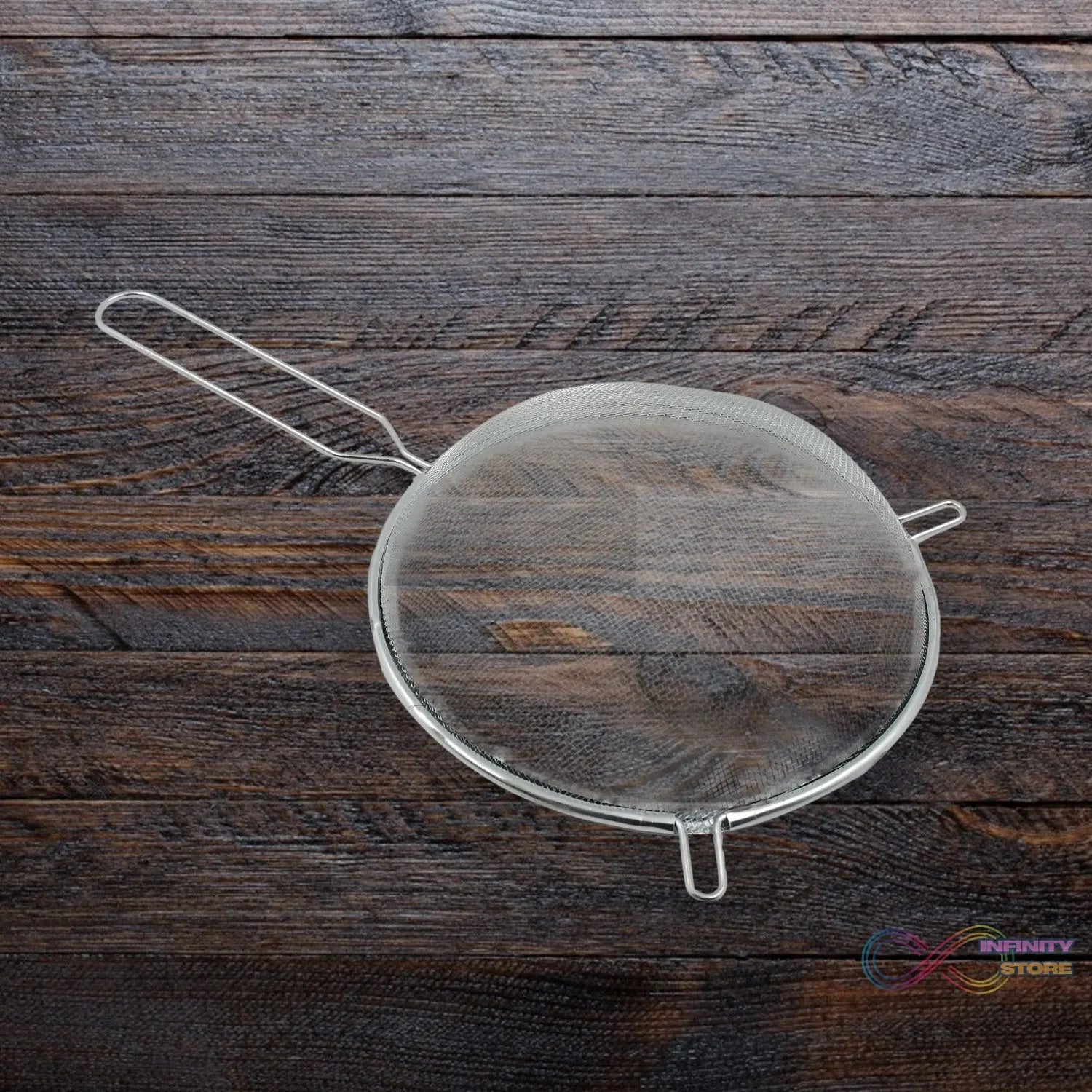 Small Mesh Strainer With Handle Stainless Steel Oil Straine, Mesh Sieve Strainer (1 Pc) - infinityexculsivestore.com