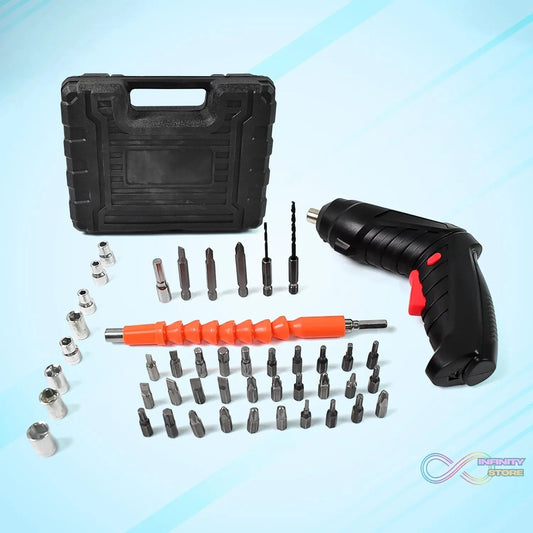 Small Screwdriver with LED Light, Screwdrivers Bit Set (48 Pcs Set) - infinityexculsivestore.com