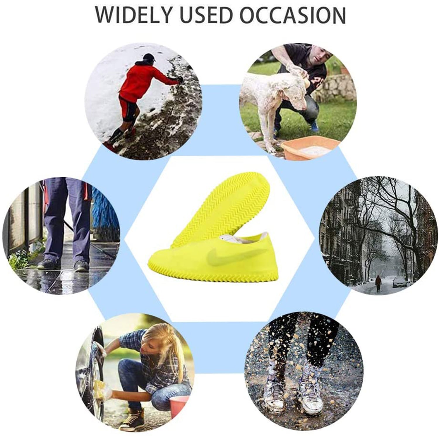 Small Silicone Shoe Covers: Waterproof & Anti - Skid for Rain & Bike - infinityexculsivestore.com