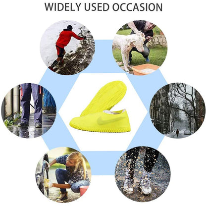 Small Silicone Shoe Covers: Waterproof & Anti - Skid for Rain & Bike - infinityexculsivestore.com