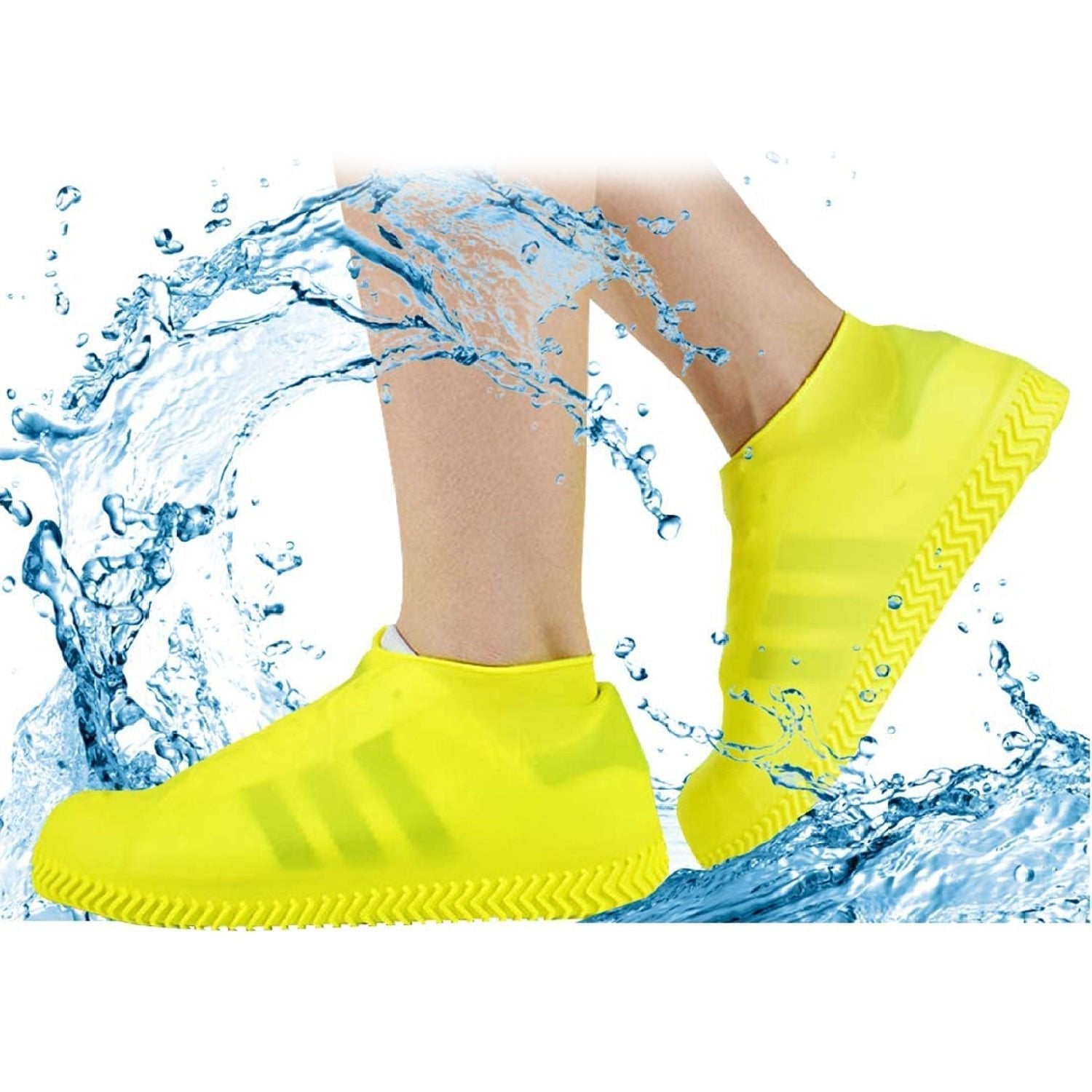 Small Silicone Shoe Covers: Waterproof & Anti - Skid for Rain & Bike - infinityexculsivestore.com