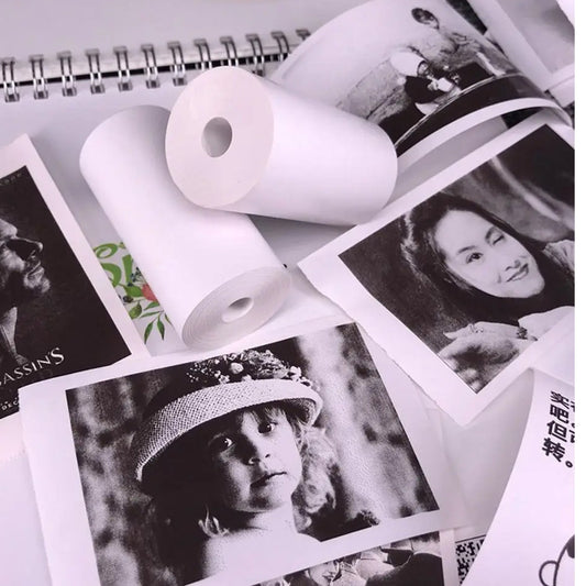 Small Thermal Printer Paper, Printing Paper Roll Aging Resistant Fast Color Rendering Portable Clear Printing for Travel (1 Pc / Printing Paper Roll ) - infinityexculsivestore.com