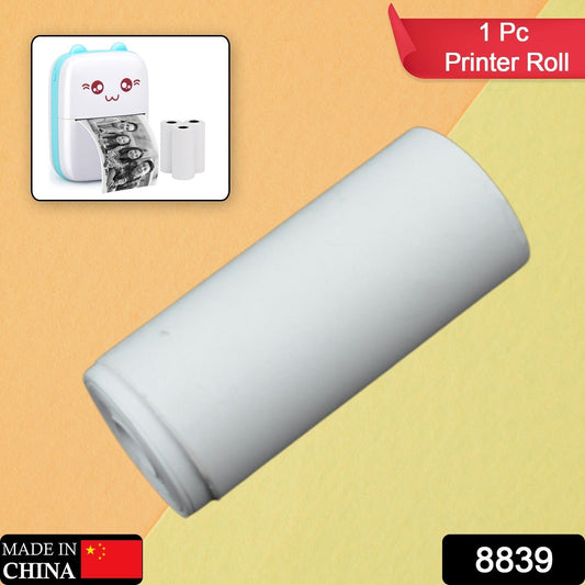 Small Thermal Printer Paper, Printing Paper Roll Aging Resistant Fast Color Rendering Portable Clear Printing for Travel (1 Pc / Printing Paper Roll ) - infinityexculsivestore.com