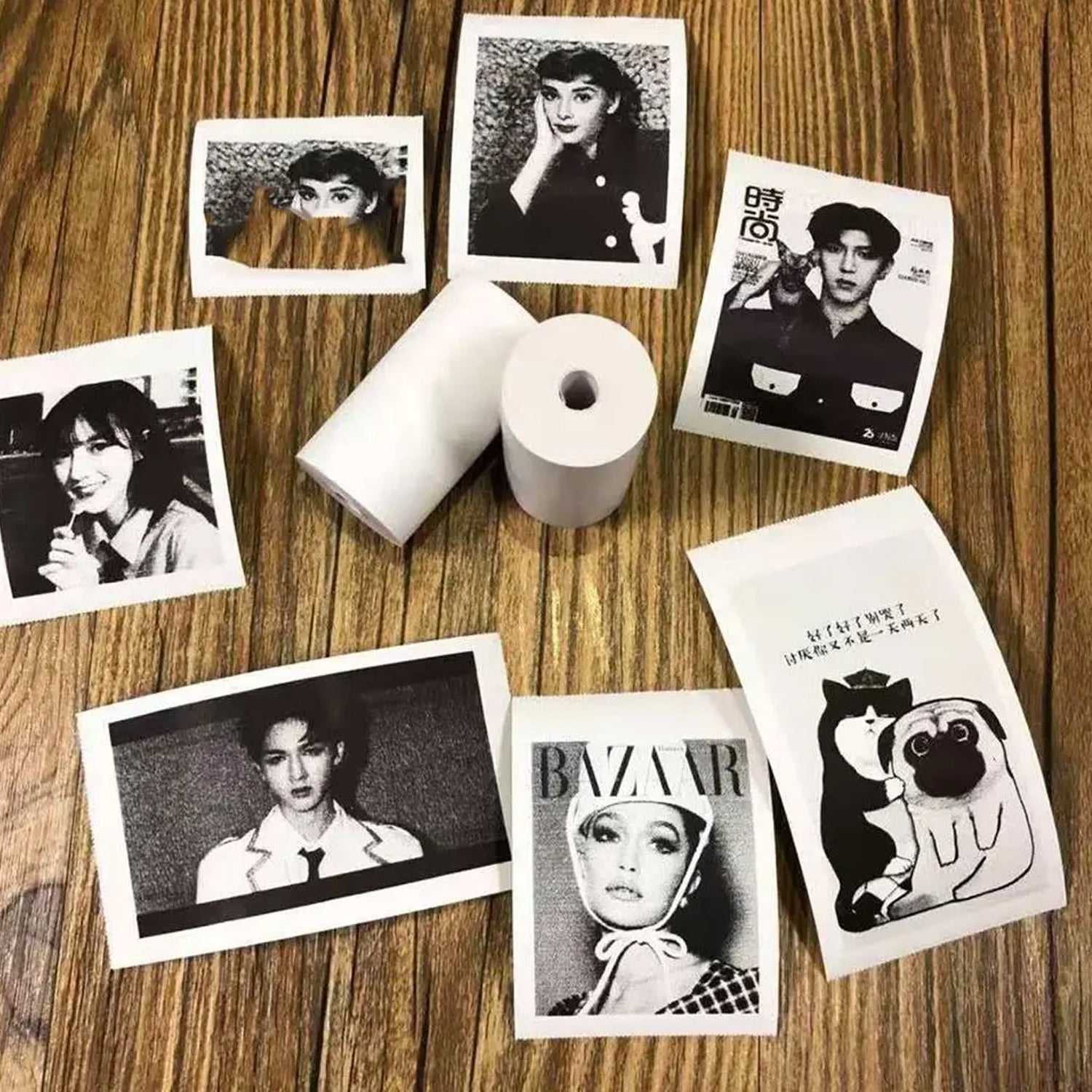Small Thermal Printer Paper, Printing Paper Roll Aging Resistant Fast Color Rendering Portable Clear Printing for Travel (1 Pc / Printing Paper Roll ) - infinityexculsivestore.com