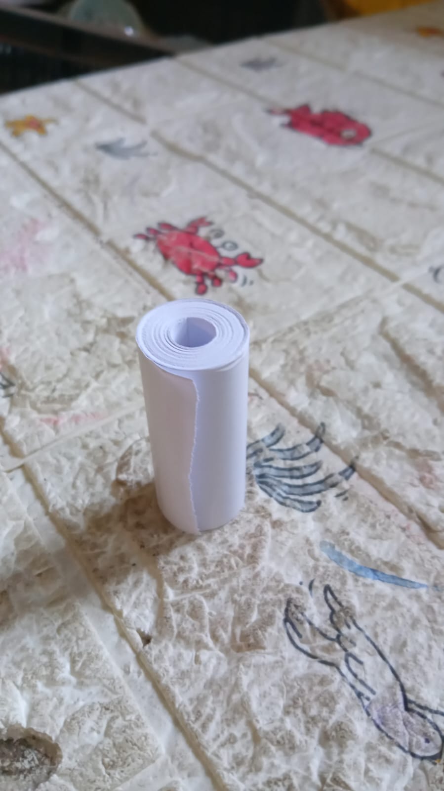 Small Thermal Printer Paper, Printing Paper Roll Aging Resistant Fast Color Rendering Portable Clear Printing for Travel (1 Pc / Printing Paper Roll ) - infinityexculsivestore.com