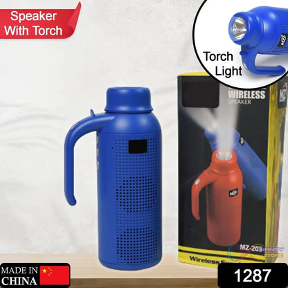 Smart Bluetooth Speaker with Torch & Night Flashlight - infinityexculsivestore.com