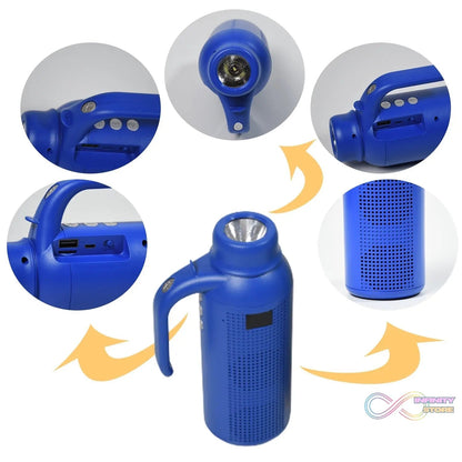 Smart Bluetooth Speaker with Torch & Night Flashlight - infinityexculsivestore.com