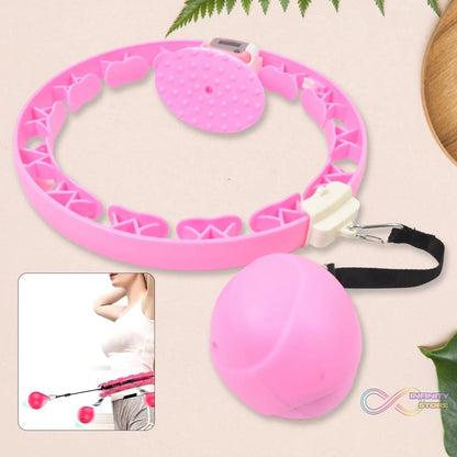 Smart Fitness Hula Hoops with Ball and Intelligent Counter (1 Pc / Loose) - infinityexculsivestore.com