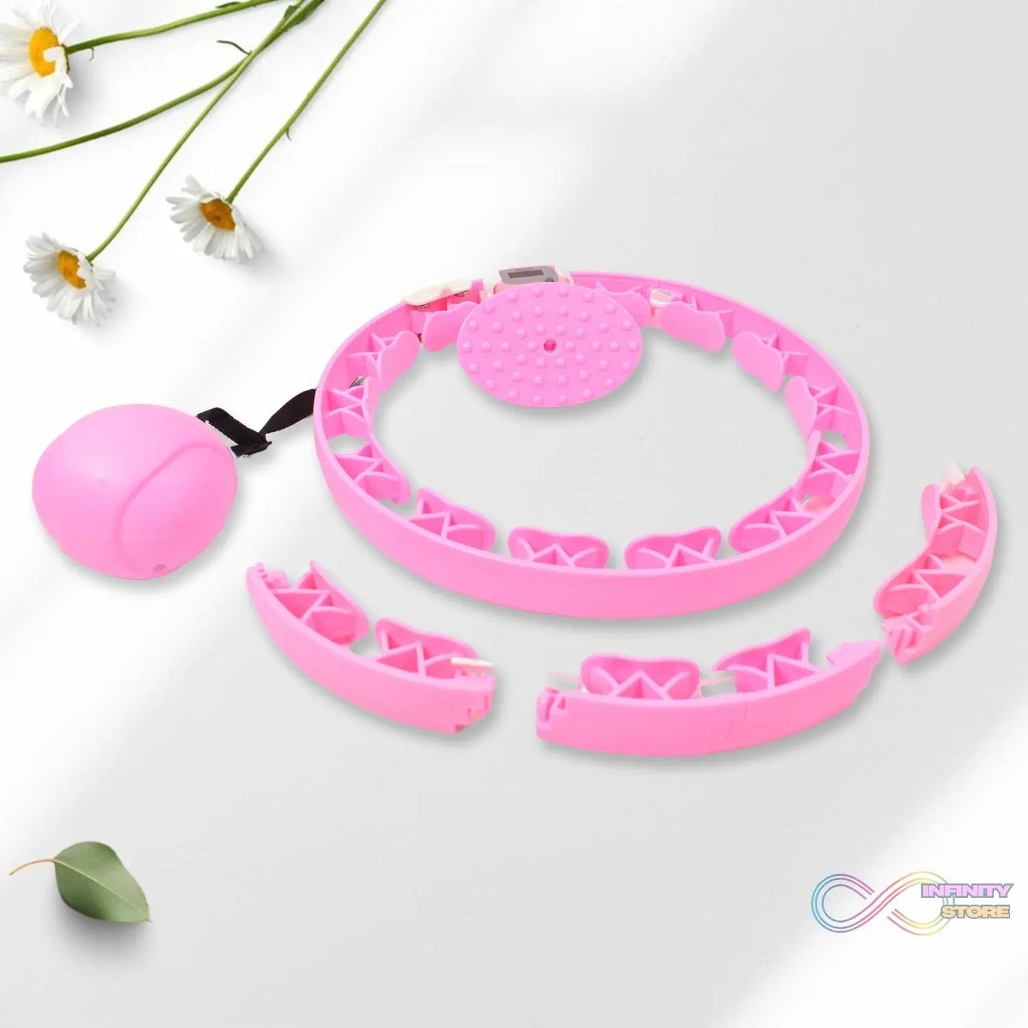 Smart Fitness Hula Hoops with Ball and Intelligent Counter (1 Pc / Loose) - infinityexculsivestore.com