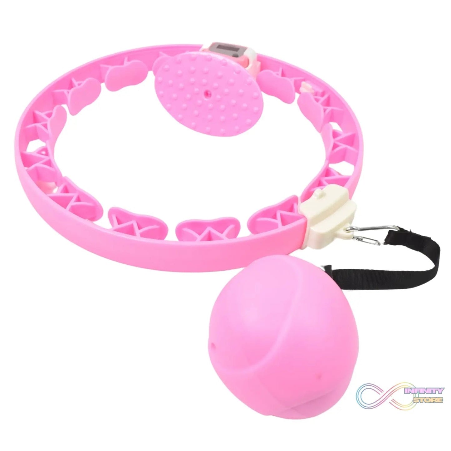 Smart Fitness Hula Hoops with Ball and Intelligent Counter (1 Pc / Loose) - infinityexculsivestore.com