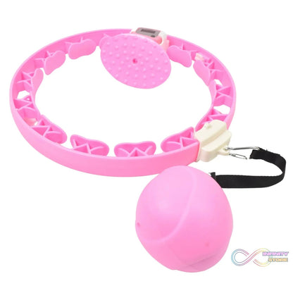 Smart Fitness Hula Hoops with Ball and Intelligent Counter (1 Pc / Loose) - infinityexculsivestore.com