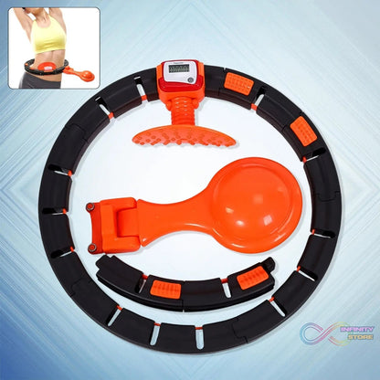 Smart Fitness Hula Hoops with Spinning Ball and Intelligent Counter (1 Pc / Loose) - infinityexculsivestore.com