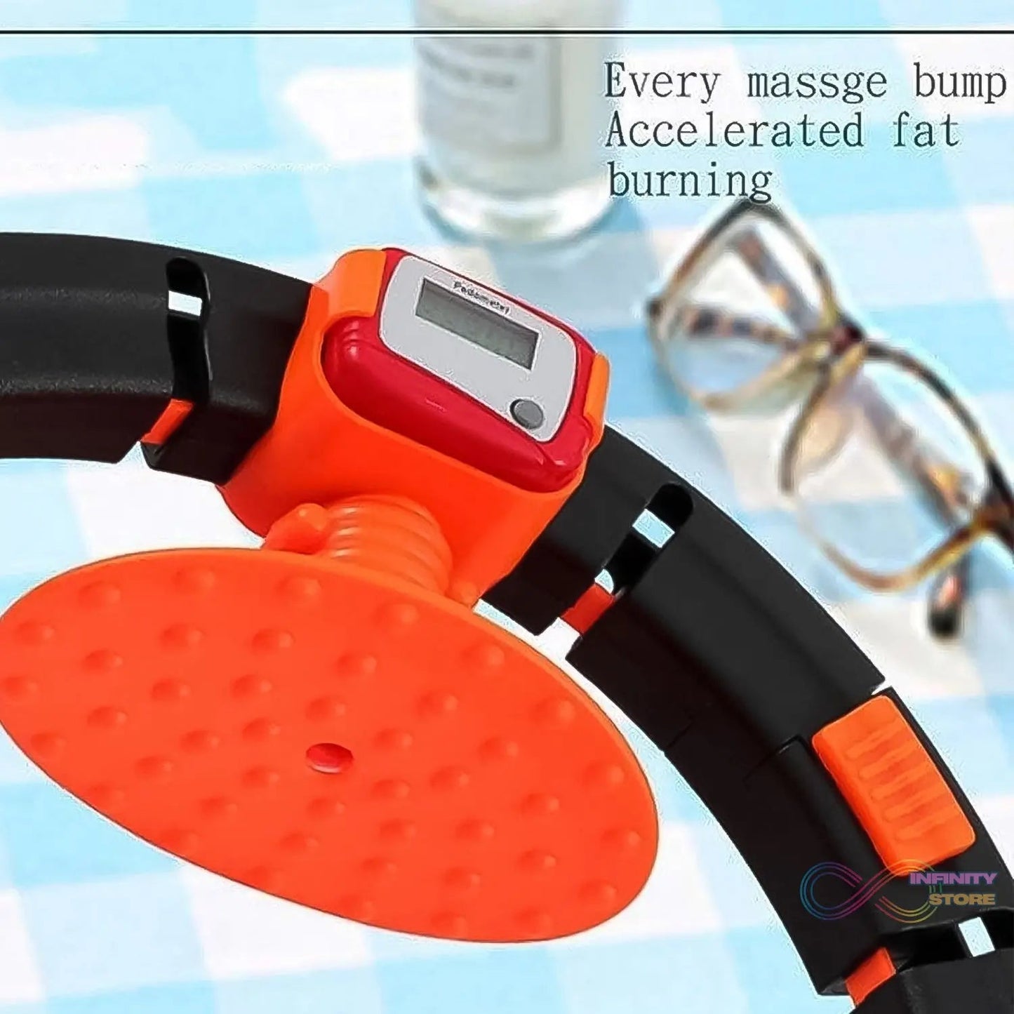 Smart Fitness Hula Hoops with Spinning Ball and Intelligent Counter (1 Pc / Loose) - infinityexculsivestore.com