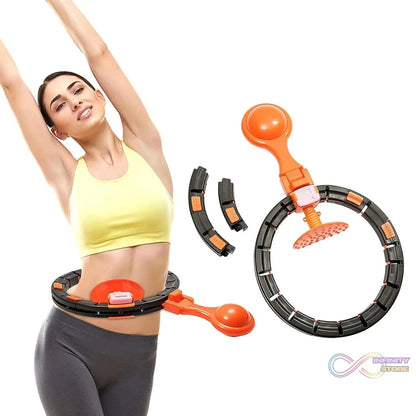 Smart Fitness Hula Hoops with Spinning Ball and Intelligent Counter (1 Pc / Loose) - infinityexculsivestore.com