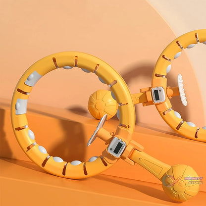 Smart Fitness Hula Hoops with Spinning Ball and Intelligent Counter (1 Pc / Loose) - infinityexculsivestore.com