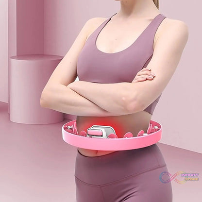 Smart Fitness Hula Hoops with Spinning Ball and Intelligent Counter (1 Pc / Mix Design / Loose) - infinityexculsivestore.com