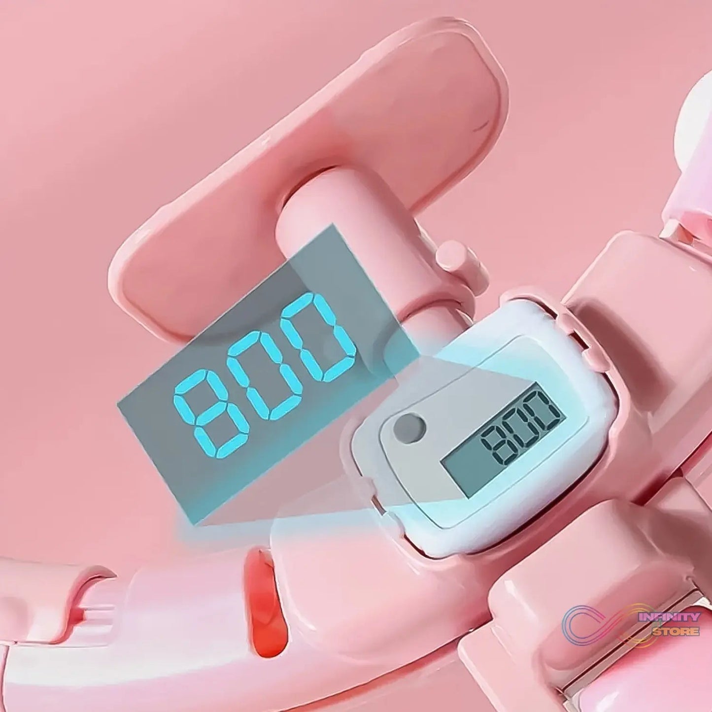 Smart Fitness Hula Hoops with Spinning Ball and Intelligent Counter (1 Pc/ With Brown Box) - infinityexculsivestore.com