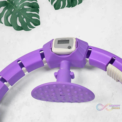 Smart Hula Hoops With Waist Support Belt (2 Pcs Set) - infinityexculsivestore.com