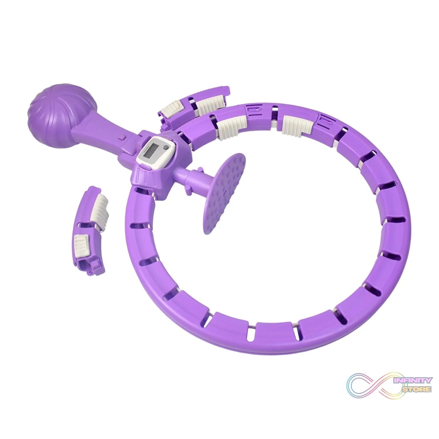 Smart Hula Hoops With Waist Support Belt (2 Pcs Set) - infinityexculsivestore.com