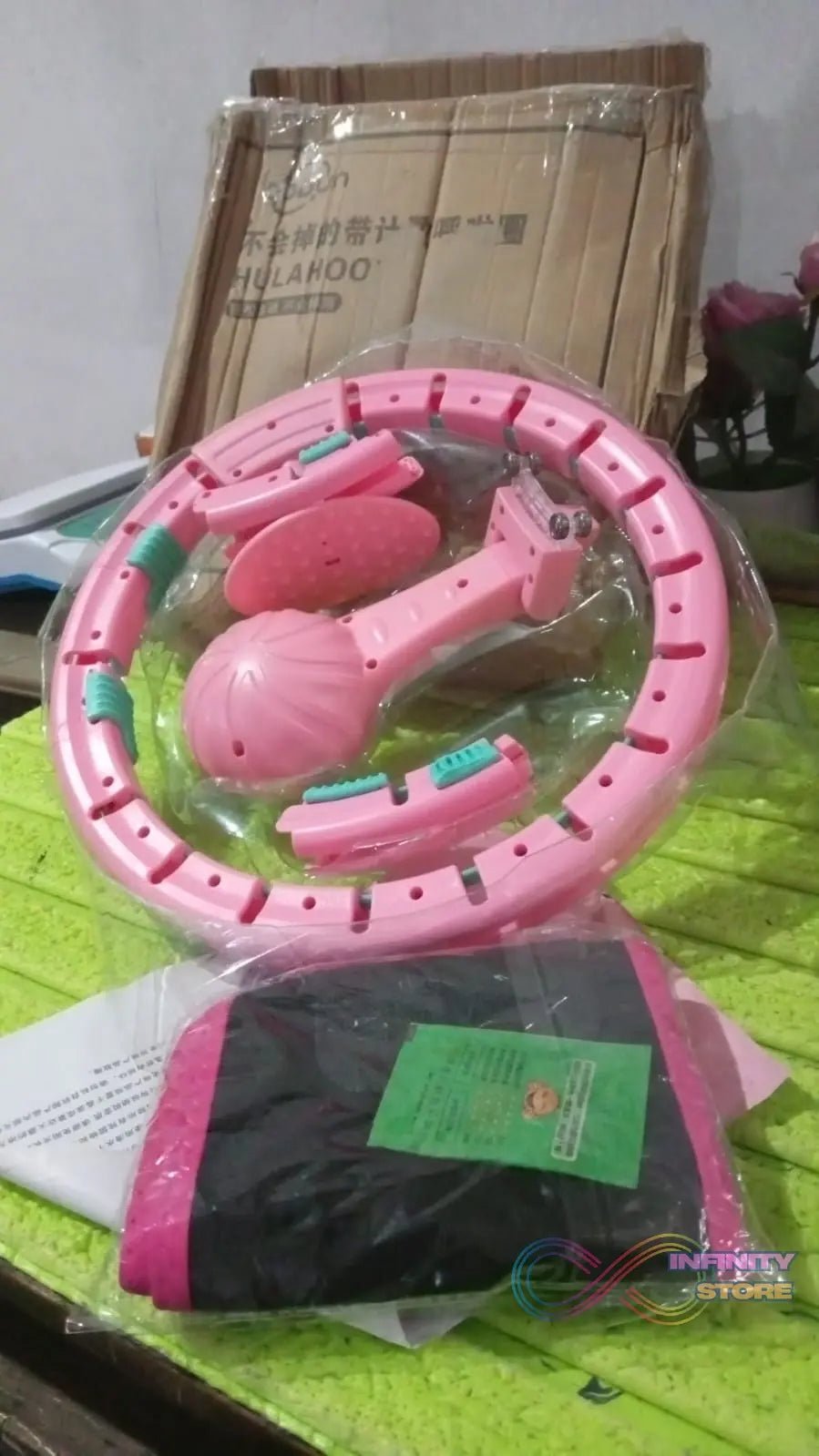 Smart Hula Hoops With Waist Support Belt (2 Pcs Set) - infinityexculsivestore.com