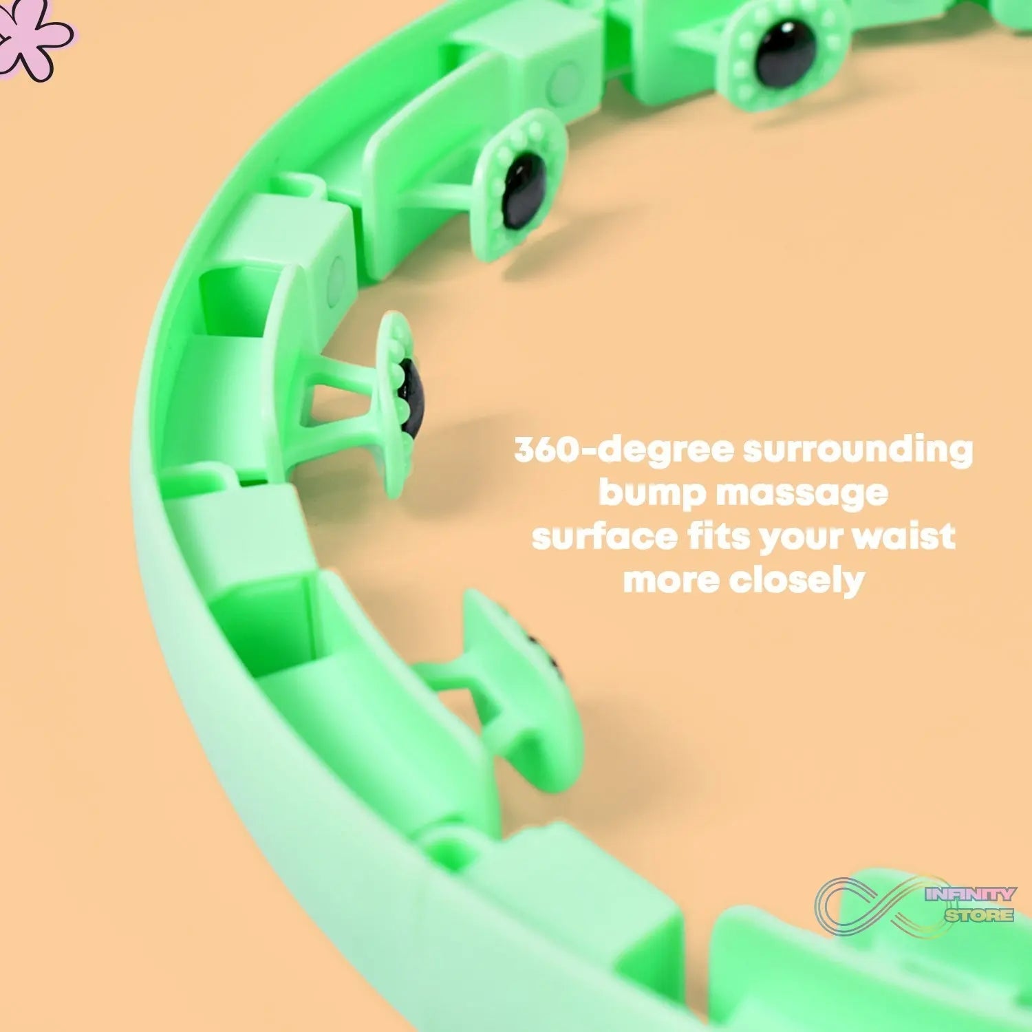 Smart Hula Hoops with Spinning Ball and Intelligent Counter (1 Pc) - infinityexculsivestore.com