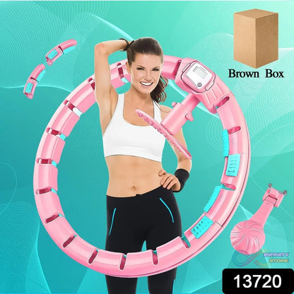 Smart Hula Hoops with Spinning Ball and Intelligent Counter (1 Pc) - infinityexculsivestore.com