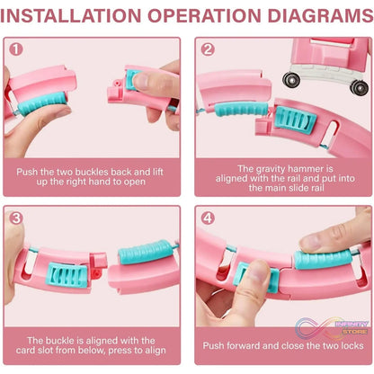 Smart Hula Hoops with Spinning Ball and Intelligent Counter (1 Pc) - infinityexculsivestore.com