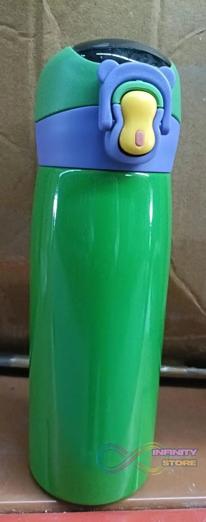 Smart Vacuum Insulated Water Bottle with LED Temperature Display (450 ML Approx / Mix Color & Design) - infinityexculsivestore.com