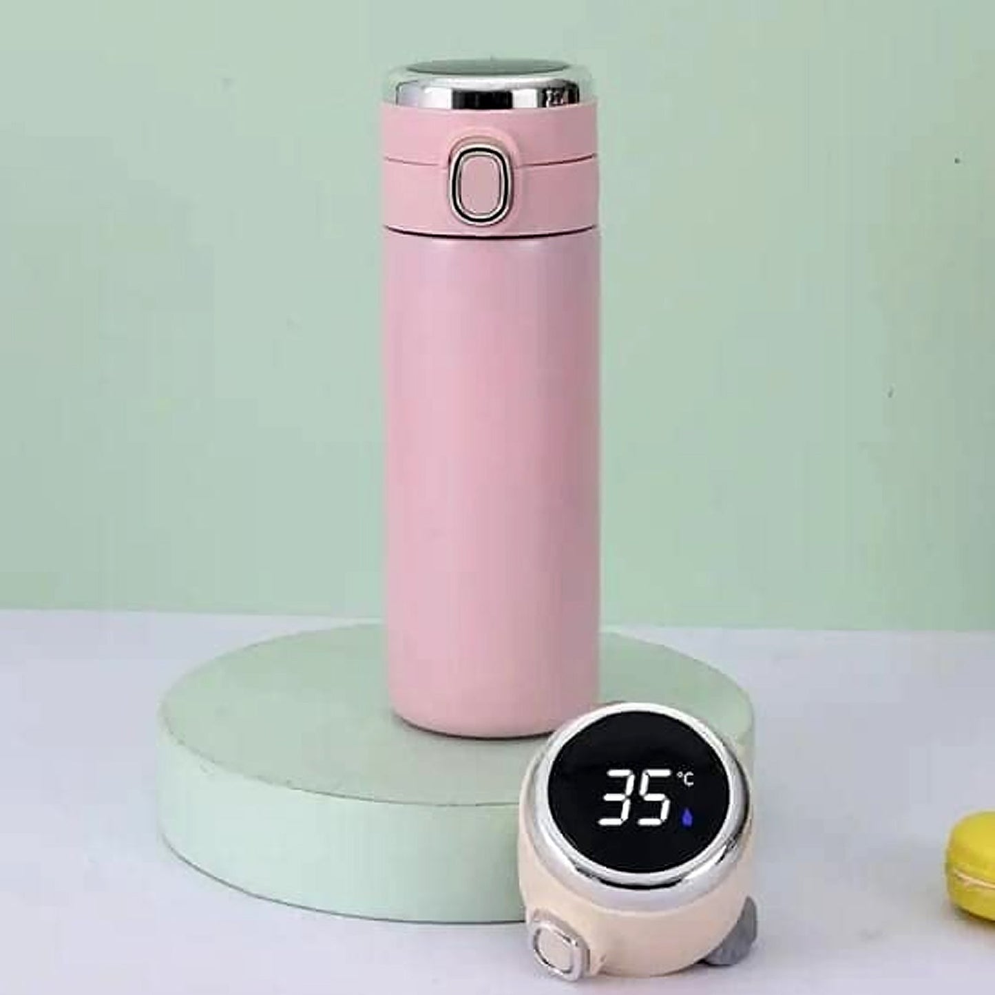 Smart Vacuum Insulated Water Bottle with LED Temperature Display, Cold & Hot | Leak Proof | Office Bottle | Gym | Home | Kitchen | Hiking | Trekking | Travel Bottle  (Mix Color & Design / 320 ML) - infinityexculsivestore.com