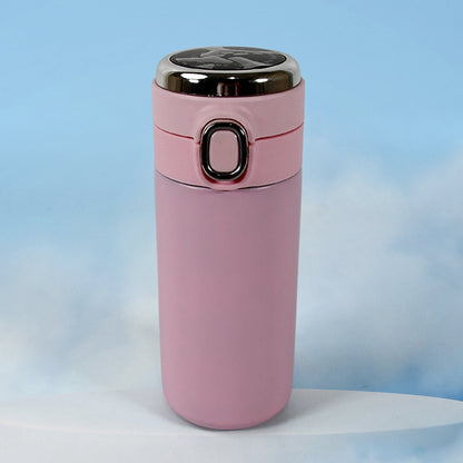 Smart Vacuum Insulated Water Bottle with LED Temperature Display, Cold & Hot | Leak Proof | Office Bottle | Gym | Home | Kitchen | Hiking | Trekking | Travel Bottle  (Mix Color & Design / 320 ML) - infinityexculsivestore.com