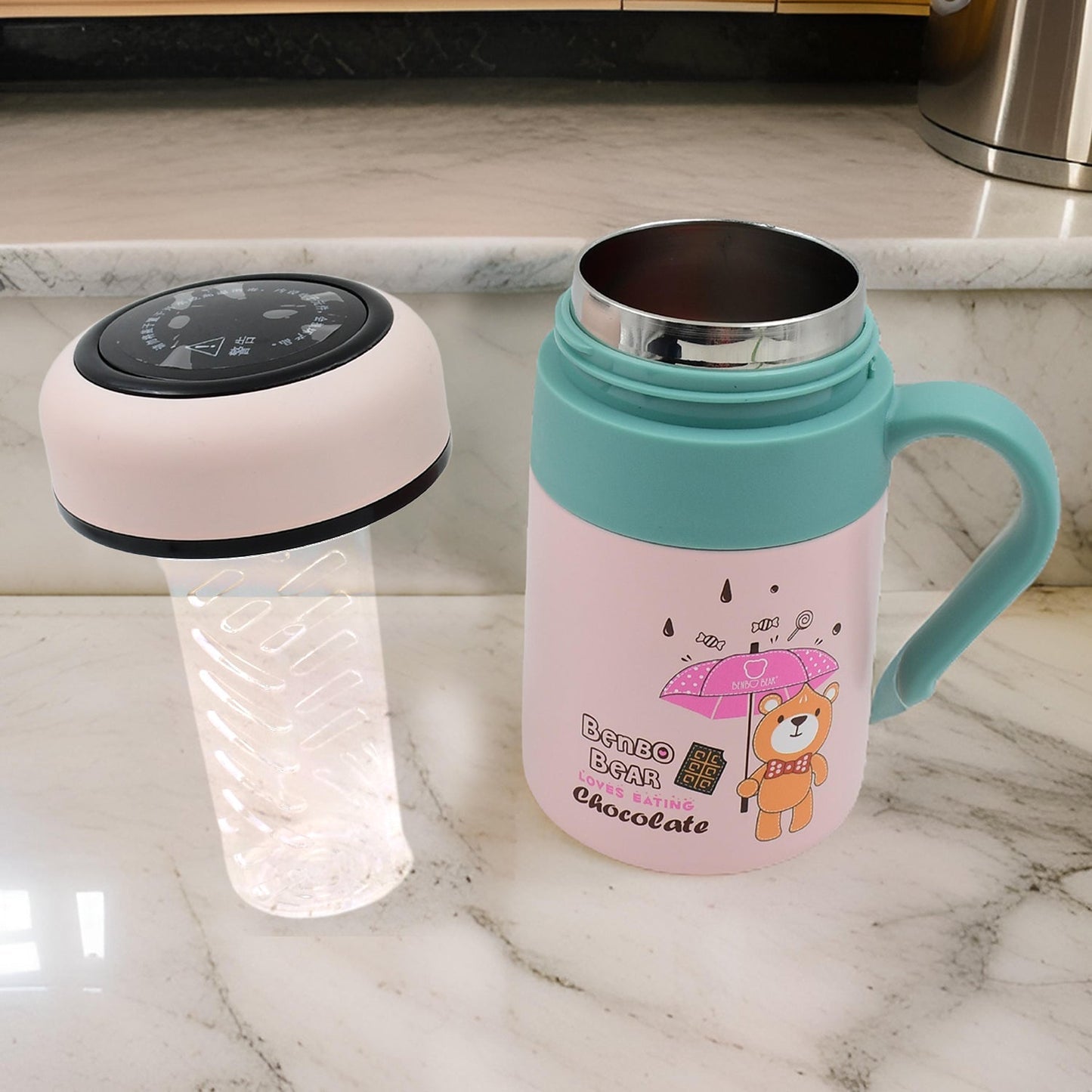 Smart Vacuum Insulated Water Bottle with LED Temperature Display & Gift Color Box (600 ML Approx) - infinityexculsivestore.com