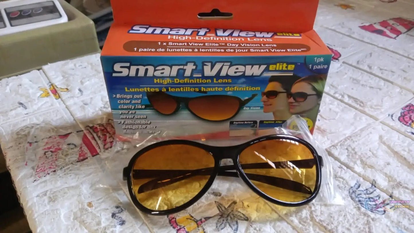 Smart Vision Glasses UV Protected Sunglasses, Lightweight and Attractive Design 3D classic Sunglasses for Men & Women, Lightweight, Both Outdoor and Indoor Use (1 Pc ) - infinityexculsivestore.com