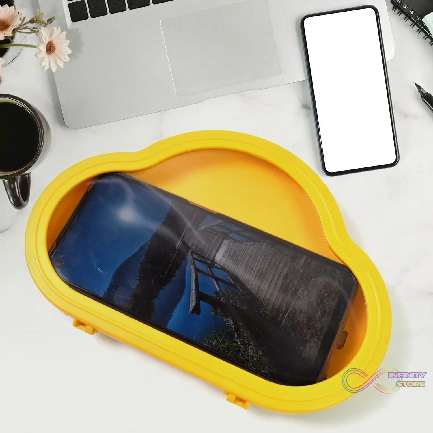 Smartphone / Mobile Stand, Waterproof Case, Smartphone Stand Case (1 pc / Yelllow colour) - infinityexculsivestore.com