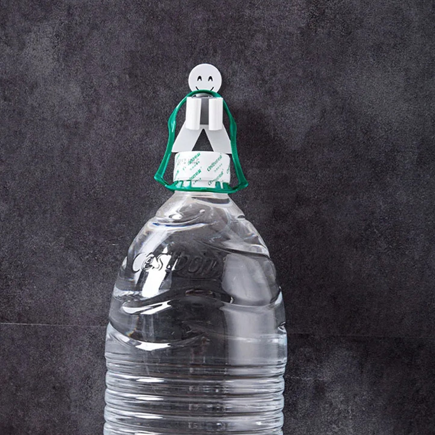 Smile Face Wall Mounted Brush & Broom Organize Holder, Hanger Storage Rack Kitchen Clip Seamless Mop Hook with Mounted Hanging (1Pc) - infinityexculsivestore.com