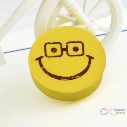 Smiley Design Eraser (1 Pc / Mix Design) - infinityexculsivestore.com