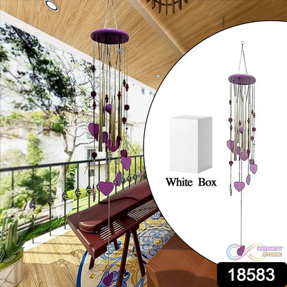 Smiley and Hearts Love Wind Chime (1 Pc) - infinityexculsivestore.com