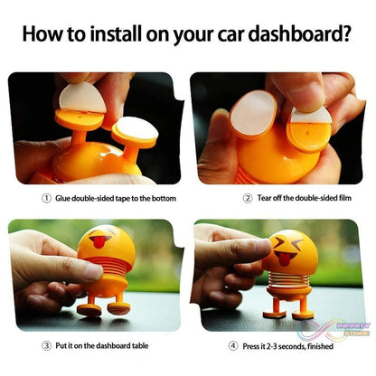 Smiling Face, Spring Doll Toy (1 Pc) - infinityexculsivestore.com