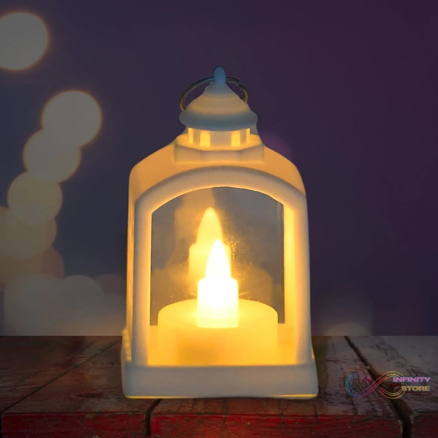 Smokeless Led Light Lantern Lamp (1 Pc) - infinityexculsivestore.com