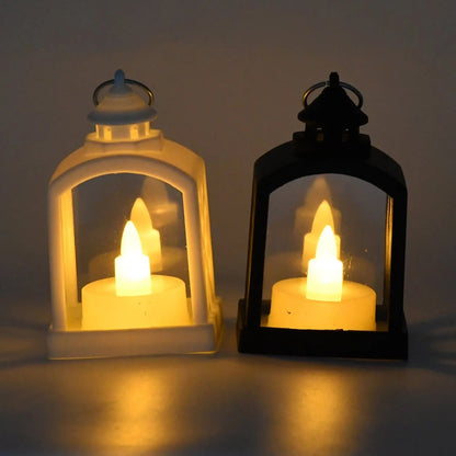 Smokeless Led Light Lantern Lamp (2 Pc) - infinityexculsivestore.com
