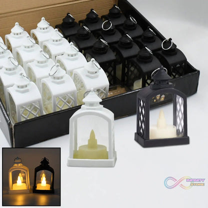 Smokeless Led Light Lantern Lamp (24 Pcs Set) - infinityexculsivestore.com