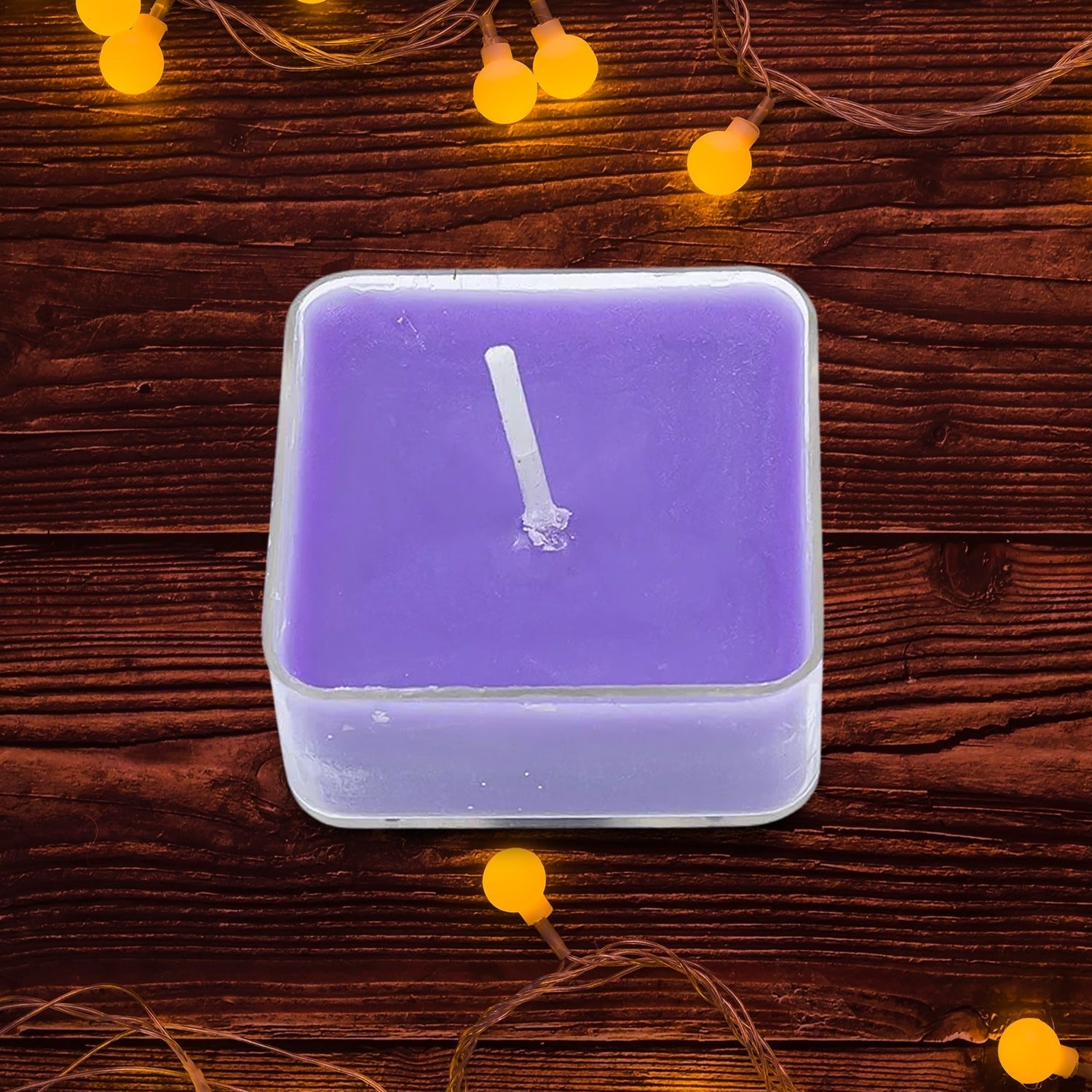 Smokeless Scented Acrylic Lavender Tealight Candles | Scented Acrylic Tealight Candle Set of 1 for Home Decoration and Celebrations | Long Burning Time Candle (1 Pc / Mix Color) - infinityexculsivestore.com