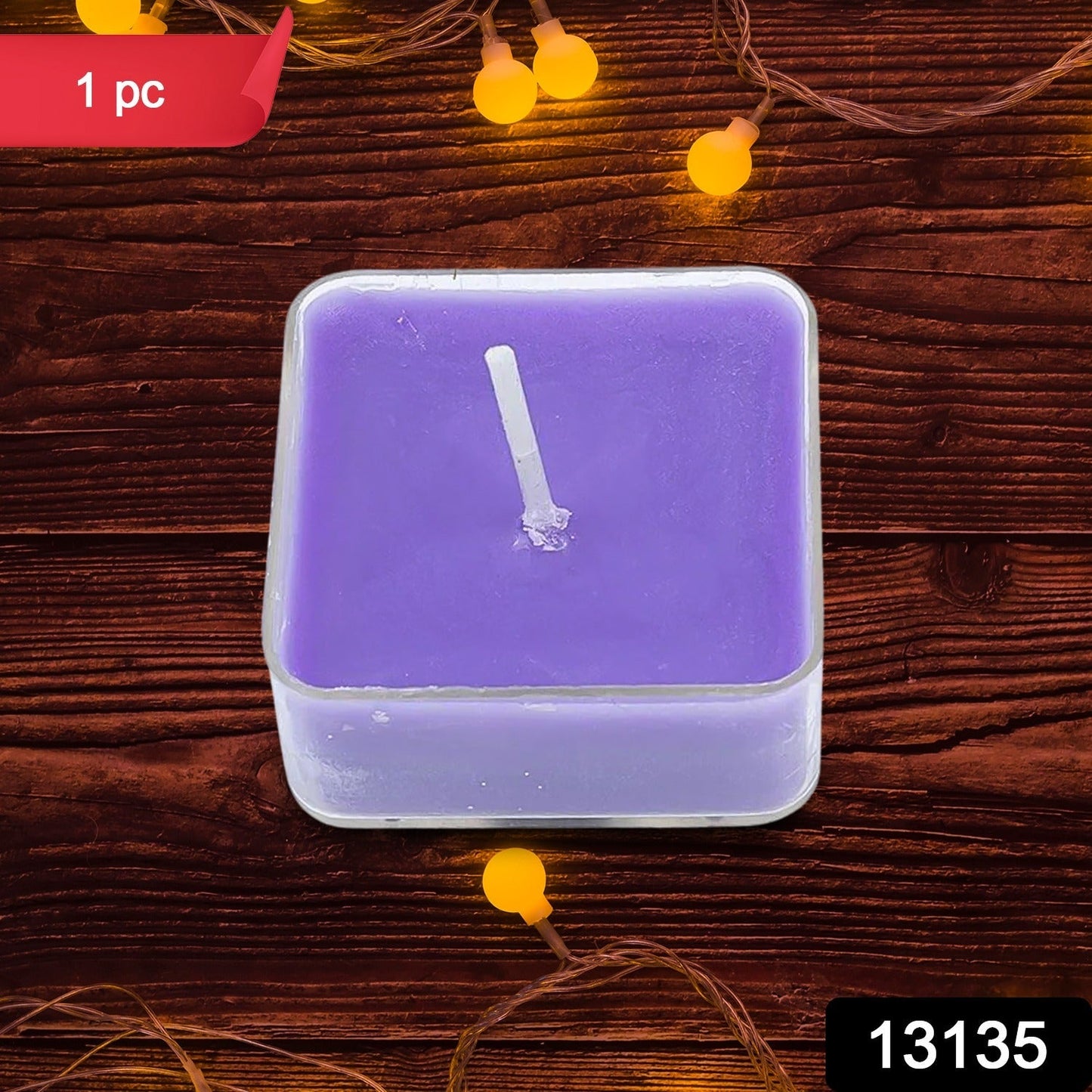 Smokeless Scented Acrylic Lavender Tealight Candles | Scented Acrylic Tealight Candle Set of 1 for Home Decoration and Celebrations | Long Burning Time Candle (1 Pc / Mix Color) - infinityexculsivestore.com
