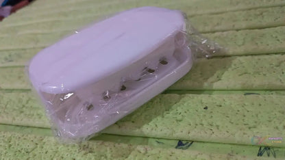 Soap Box With Sponge Dual - use Soap Holder (2 Pc Set / With Adhesive Hook) - infinityexculsivestore.com