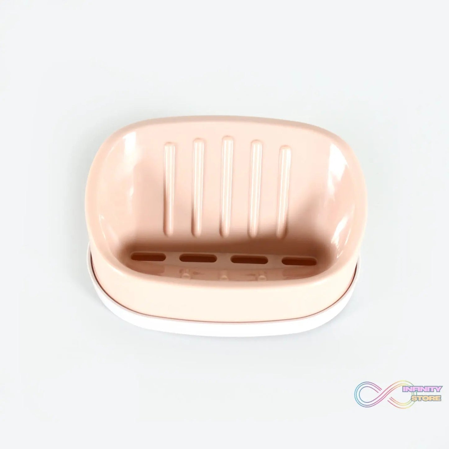 Soap Container, Soap Box Household Kitchen and Bathroom Can Use PP Material Drain Box Double Soap Dish, for Bathroom Shower Home Outdoor Camping (1 Pc) - infinityexculsivestore.com